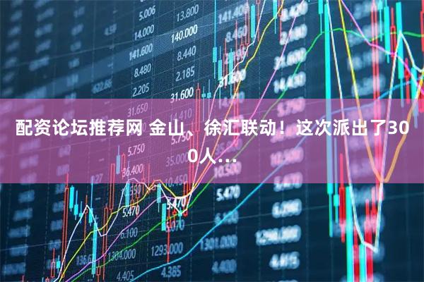 配资论坛推荐网 金山、徐汇联动！这次派出了300人…